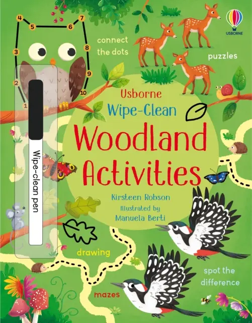 Activități de curățat păduri - Wipe-Clean Woodland Activities