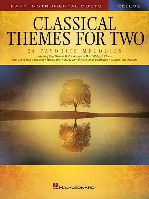 Teme clasice pentru două violoncele: Easy Instrumental Duets - Classical Themes for Two Cellos: Easy Instrumental Duets