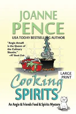 Cooking Spirits [Large Print]: Un Angie & Friends Food & Spirits Mystery - Cooking Spirits [Large Print]: An Angie & Friends Food & Spirits Mystery