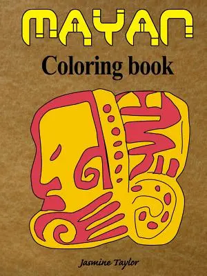 Cartea de colorat Maya - Mayan Coloring Book