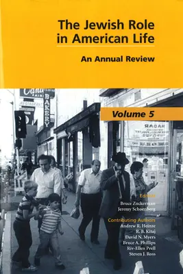 Rolul evreilor în viața americană: O revizuire anuală - The Jewish Role in American Life: An Annual Review