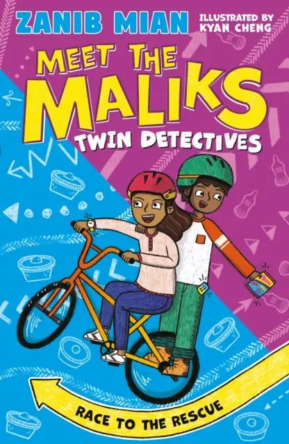 Faceți cunoștință cu detectivii gemeni Maliks: Cursa spre salvare - Cartea 2 - Meet the Maliks  Twin Detectives: Race to the Rescue - Book 2