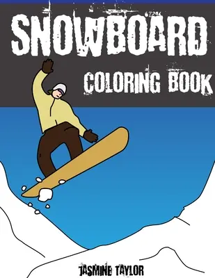 Snowboard carte de colorat - Snowboard Coloring Book