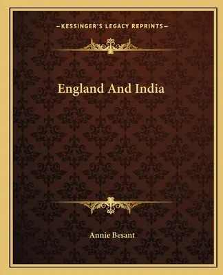 Anglia și India - England And India