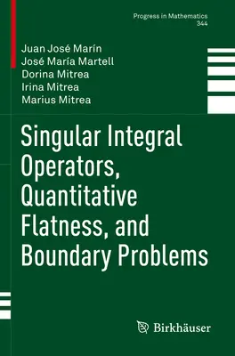 Operatori integrale singulare, planeitate cantitativă și probleme limită - Singular Integral Operators, Quantitative Flatness, and Boundary Problems