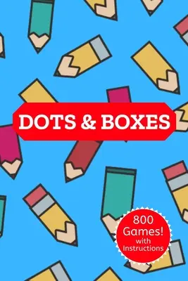 Dots & Boxes: A Classic Strategy Game Activity Book - Pătrate de joc mari și mici - Pentru copii și adulți - Cadouri cu tematică nouă - - Dots & Boxes: A Classic Strategy Game Activity Book - Large and Small Playing Squares - For Kids and Adults - Novelty Themed Gifts -