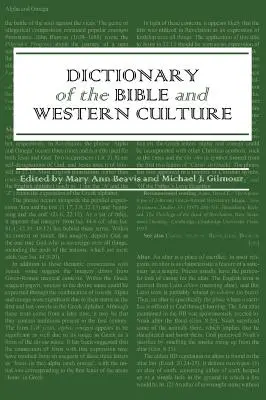 Dicționar al Bibliei și al culturii occidentale - Dictionary of the Bible and Western Culture