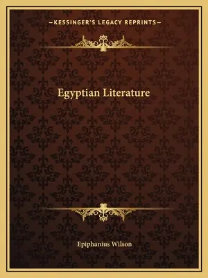 Literatură egipteană - Egyptian Literature