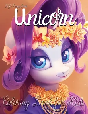 Unicorn Carte de colorat pentru copii - Unicorn Coloring Book For Kids