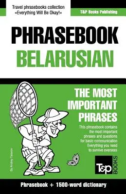 Repertoriu de fraze engleză-belarusă și dicționar de 1500 de cuvinte - English-Belarusian phrasebook and 1500-word dictionary