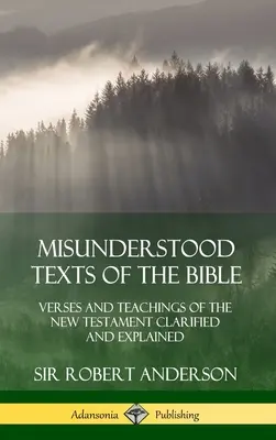Texte neînțelese ale Bibliei: Versuri și învățături ale Noului Testament clarificate și explicate (Hardcover) - Misunderstood Texts of the Bible: Verses and Teachings of the New Testament Clarified and Explained (Hardcover)