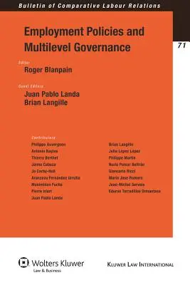 Politicile de ocupare a forței de muncă și guvernanța pe mai multe niveluri - Employment Policies and Multilevel Governance