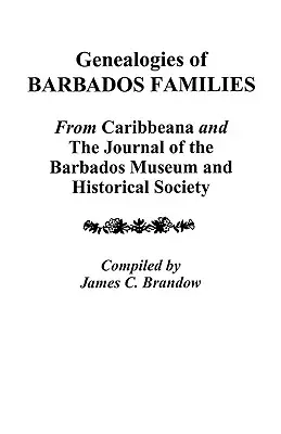Genealogii ale familiilor din Barbados - Genealogies of Barbados Families