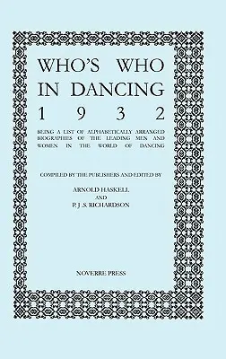 Who's Who în Dans 1932 - Who's Who in Dancing 1932