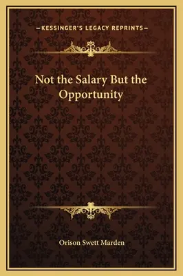 Nu salariul, ci oportunitatea - Not the Salary But the Opportunity
