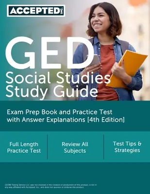 Ghid de studiu pentru studii sociale GED: Carte de pregătire pentru examen și test practic cu explicații ale răspunsurilor [ediția a 4-a] - GED Social Studies Study Guide: Exam Prep Book and Practice Test with Answer Explanations [4th Edition]