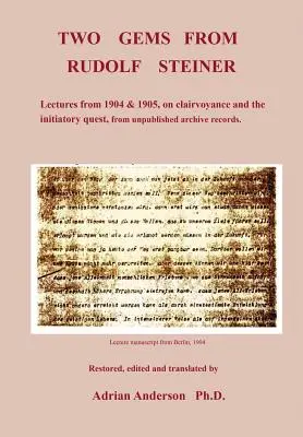 Două bijuterii de la Rudolf Steiner - Two Gems from Rudolf Steiner