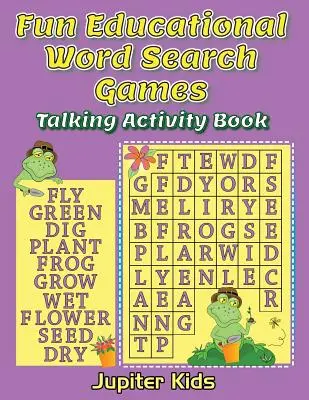 Jocuri educative distractive de căutare a cuvintelor: Carte de activități vorbitoare - Fun Educational Word Search Games: Talking Activity Book