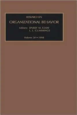 Cercetare în Comportamentul Organizațional: Volumul 20 - Research in Organizational Behavior: Volume 20