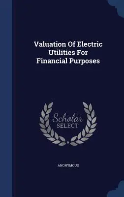 Evaluarea utilităților electrice în scopuri financiare - Valuation Of Electric Utilities For Financial Purposes