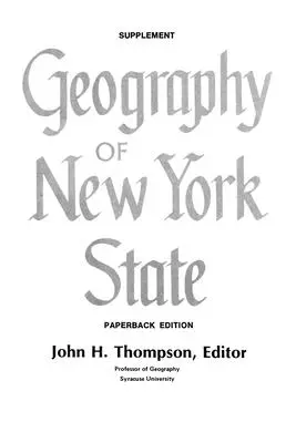 Suplimentul Geografia statului New York - Geography of New York State Supplement