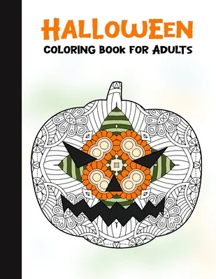 Carte de colorat de Halloween pentru adulți: 50 de ilustrații de Halloween imprimate pe o singură parte, sigure pentru markere - Cadou pentru activități meșteșugărești distractive - Desi - Halloween Coloring Book for Adults: 50 Halloween Illustrations Printed On One Side, Safe For Markers - Fun Craft Activity Gift - Stress Relieving Desi