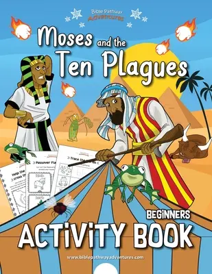 Cartea de activități Moses and the Ten Plagues - Moses and the Ten Plagues Activity Book