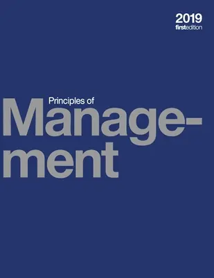 Principii de management (broșură, alb-negru) - Principles of Management (paperback, b&w)