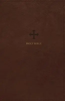Nrsv, Biblia catolică, format personal standard, Leathersoft, maro, Comfort Print: Sfânta Biblie - Nrsv, Catholic Bible, Standard Personal Size, Leathersoft, Brown, Comfort Print: Holy Bible