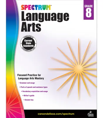 Spectrum Language Arts, clasa a 8-a - Spectrum Language Arts, Grade 8