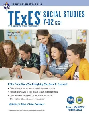 TExES Studii sociale 7-12 (232) Carte + Online - TExES Social Studies 7-12 (232) Book + Online