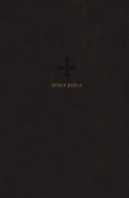 Nrsv, Biblia catolică, format personal standard, Leathersoft, negru, Comfort Print: Sfânta Biblie - Nrsv, Catholic Bible, Standard Personal Size, Leathersoft, Black, Comfort Print: Holy Bible
