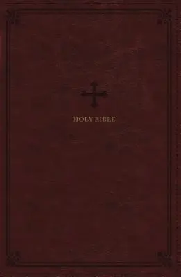 Nrsv, Biblie catolică, Format personal standard, Leathersoft, Roșu, Imprimare confortabilă: Sfânta Biblie - Nrsv, Catholic Bible, Standard Personal Size, Leathersoft, Red, Comfort Print: Holy Bible