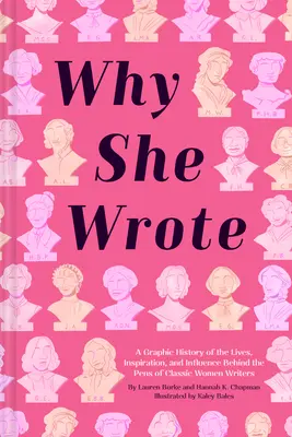 Why She Wrote: O istorie grafică a vieților, inspirației și influenței din spatele stilourilor scriitoarelor clasice - Why She Wrote: A Graphic History of the Lives, Inspiration, and Influence Behind the Pens of Classic Women Writers