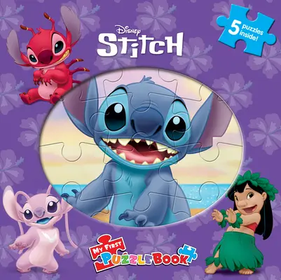 Disney Stitch Prima mea carte puzzle - Disney Stitch My First Puzzle Book
