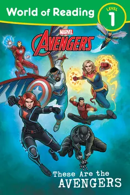 Lumea lecturii: These Are the Avengers: Level 1 Reader - World of Reading: These Are the Avengers: Level 1 Reader