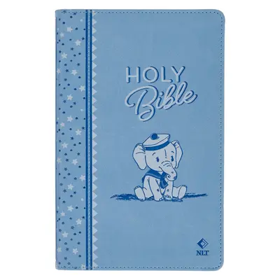 NLT Keepsake Sfânta Biblie pentru copii Băieți Botez Paște, New Living Translation, Albastru - NLT Keepsake Holy Bible for Baby Boys Baptism Easter, New Living Translation, Blue