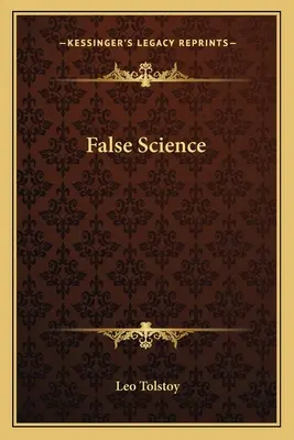 Știința falsă - False Science
