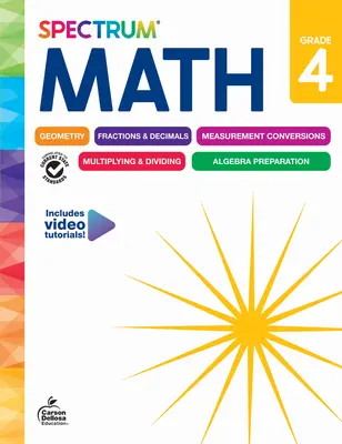 Spectrum Math Workbook, clasa a patra - Spectrum Math Workbook, Grade 4