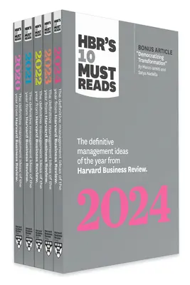 5 ani de lecturi obligatorii de la Hbr: ediția 2024 - 5 Years of Must Reads from Hbr: 2024 Edition