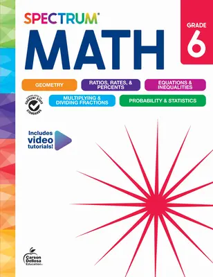 Spectrum Math Workbook, Grade 6