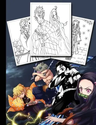 Demon Slayer Carte de colorat - demon slayer carte de colorat mitsuri: demon slayer carte de colorat - demon slayer carte de colorat adulți și adolescenți - Demon Slayer Coloring Book - demon slayer coloring book mitsuri: coloring book demon slayer - demon slayer coloring book adult & teens