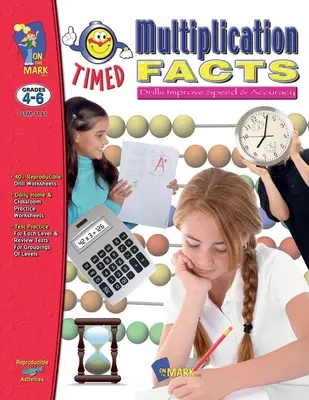 Exerciții de înmulțire cronometrate Gradele 4-6 - Timed Multiplication Drill Facts Grades 4-6