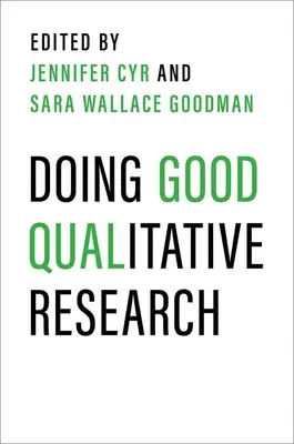 Efectuarea unei cercetări calitative bune - Doing Good Qualitative Research