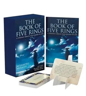 Cartea celor cinci inele Carte și pachet de cărți: Un oracol strategic pentru succesul în viață: Include 50 de cărți și o carte de 128 de pagini - The Book of Five Rings Book & Card Deck: A Strategy Oracle for Success in Life: Includes 50 Cards and a 128-Page Book