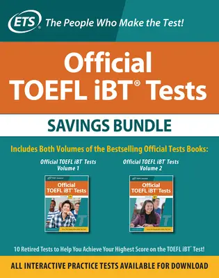 Pachet de economii pentru testele oficiale TOEFL IBT, ediția a treia - Official TOEFL IBT Tests Savings Bundle, Third Edition