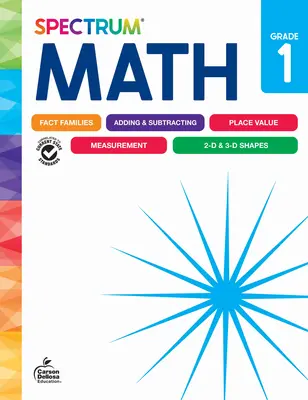Spectrum Math Workbook, clasa 1 - Spectrum Math Workbook, Grade 1