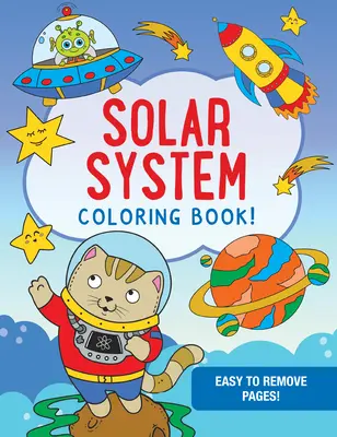 Cartea de colorat a sistemului solar - Solar System Coloring Book