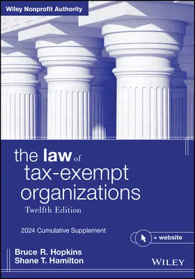 Legea organizațiilor scutite de taxe: 2024 Cumulative Supplement - The Law of Tax-Exempt Organizations: 2024 Cumulative Supplement