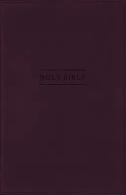 Nrsvue, Biblie cadou, Leathersoft, Burgundy, Comfort Print - Nrsvue, Gift Bible, Leathersoft, Burgundy, Comfort Print